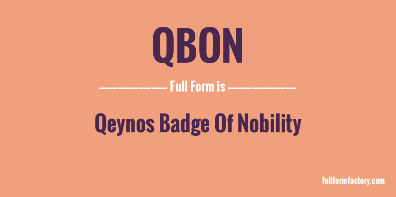 qbon-full-form