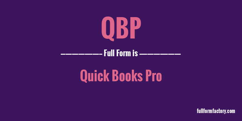 qbp-full-form