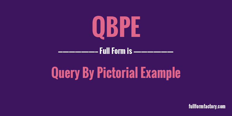 qbpe-full-form