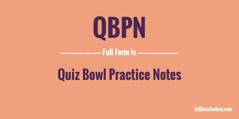 qbpn-full-form