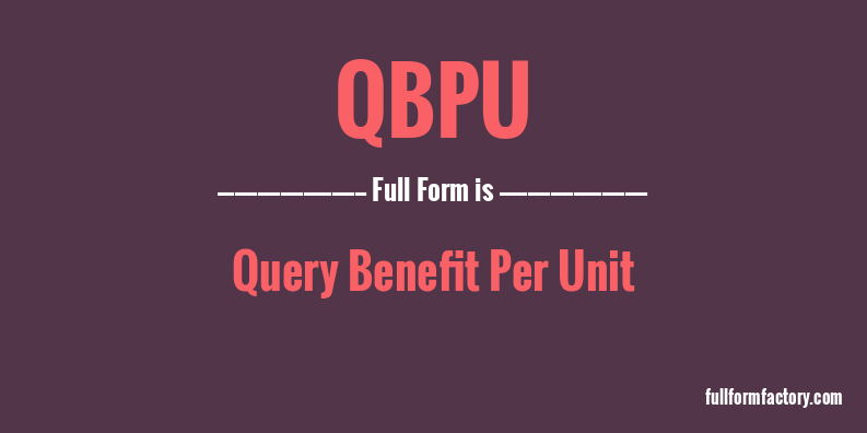 qbpu-full-form