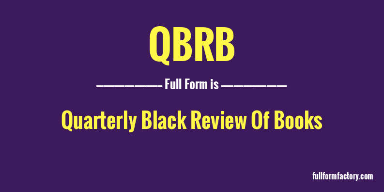 qbrb-full-form