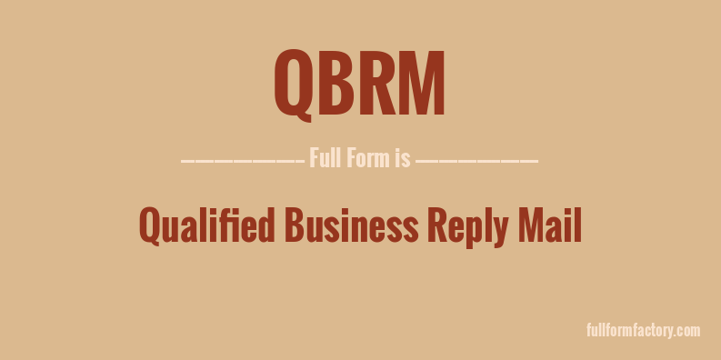 qbrm-full-form
