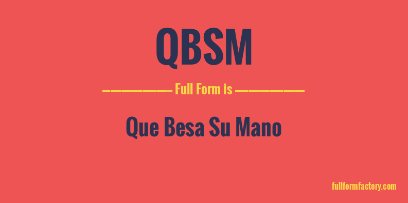 qbsm-full-form