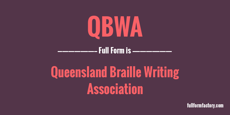 qbwa-full-form
