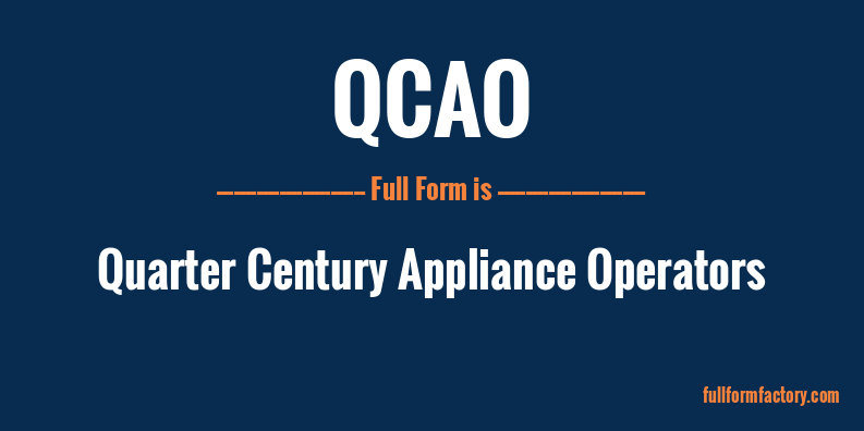 qcao-full-form