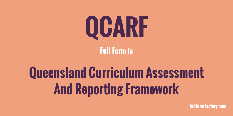 qcarf-full-form