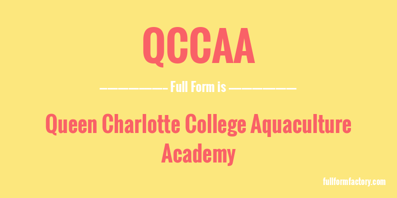 qccaa-full-form