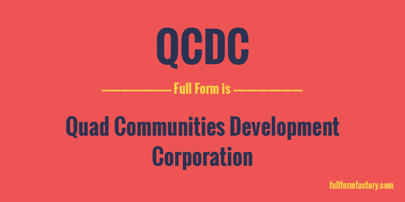 qcdc-full-form
