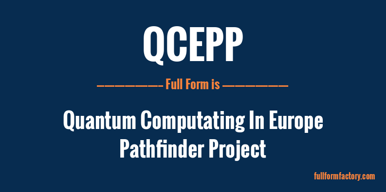 qcepp-full-form