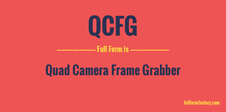 qcfg-full-form