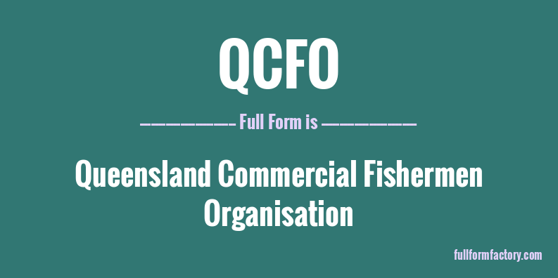 qcfo-full-form