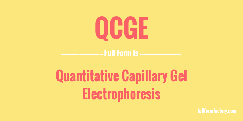 qcge-full-form