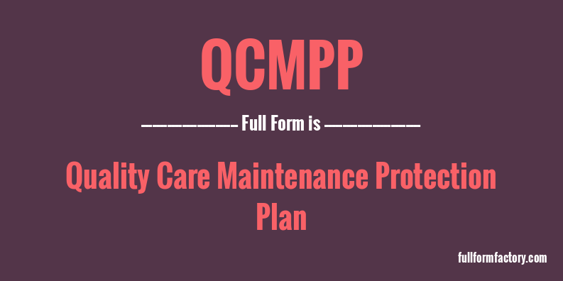 qcmpp-full-form