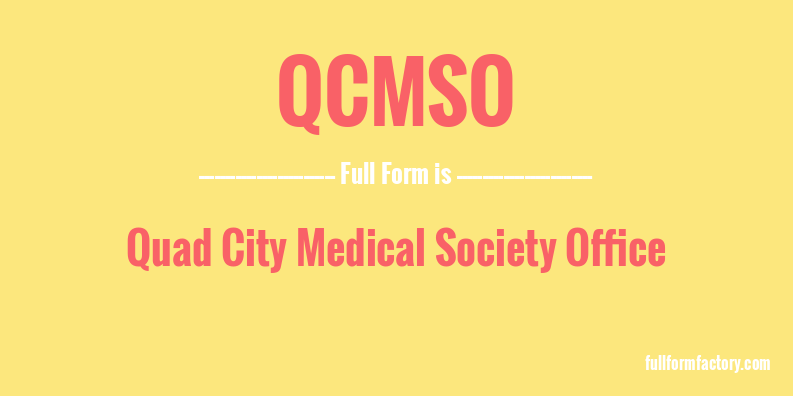 qcmso-full-form