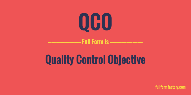 qco-full-form