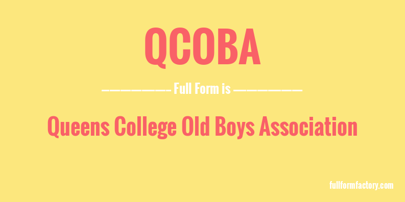 qcoba-full-form