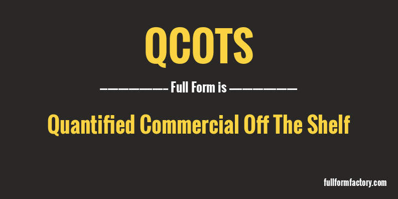 qcots-full-form