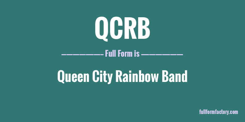 qcrb-full-form
