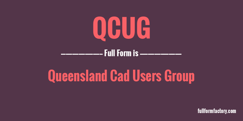 qcug-full-form