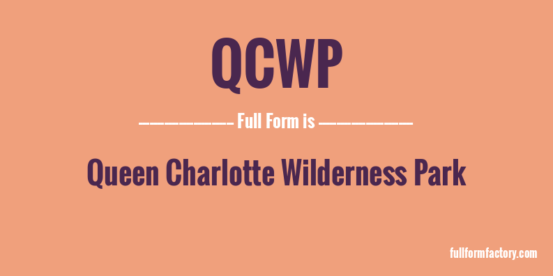 qcwp-full-form