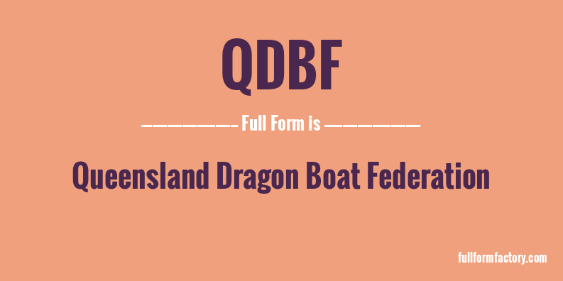 qdbf-full-form
