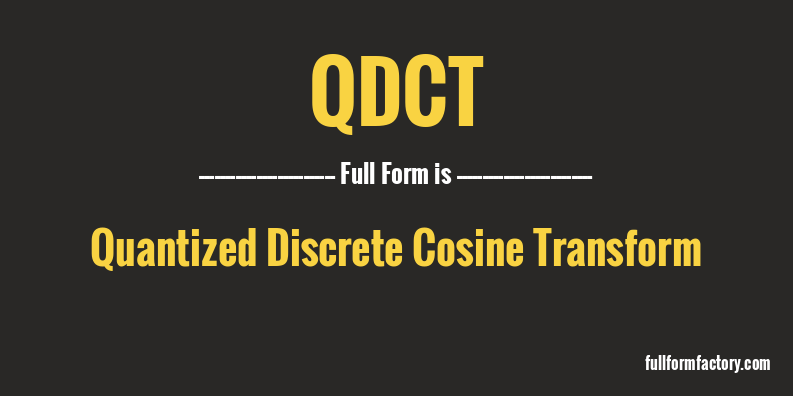 qdct-full-form