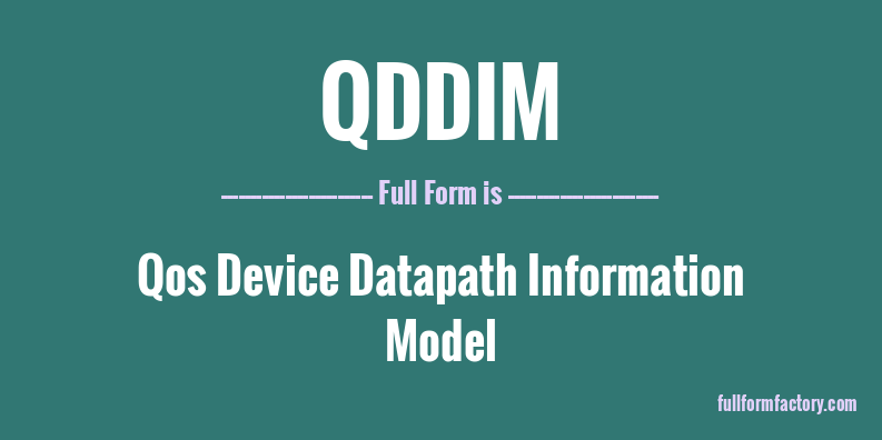 qddim-full-form