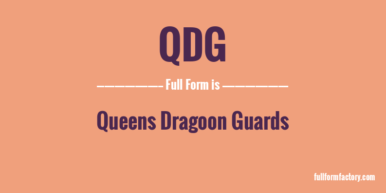 qdg-full-form