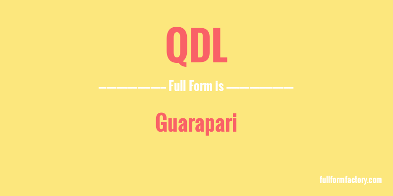qdl-full-form