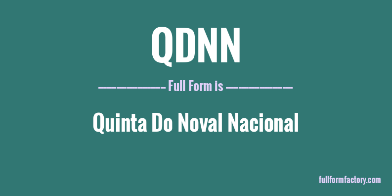 qdnn-full-form