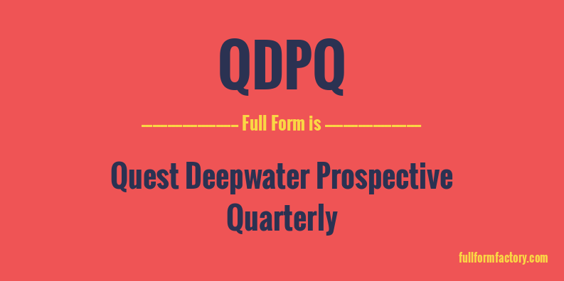 qdpq-full-form