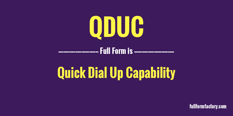 qduc-full-form