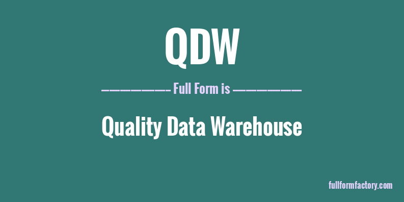 qdw-full-form
