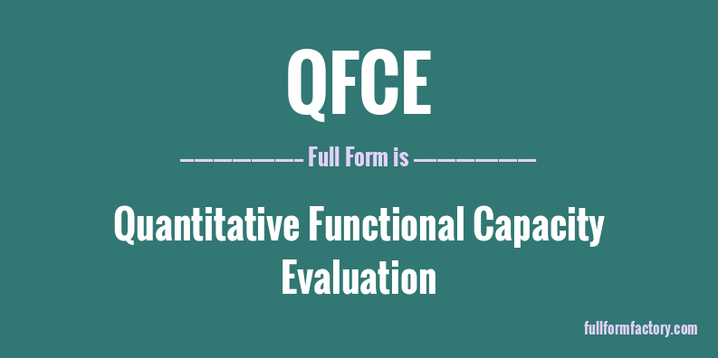 qfce-full-form