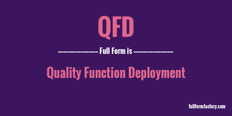 qfd-full-form