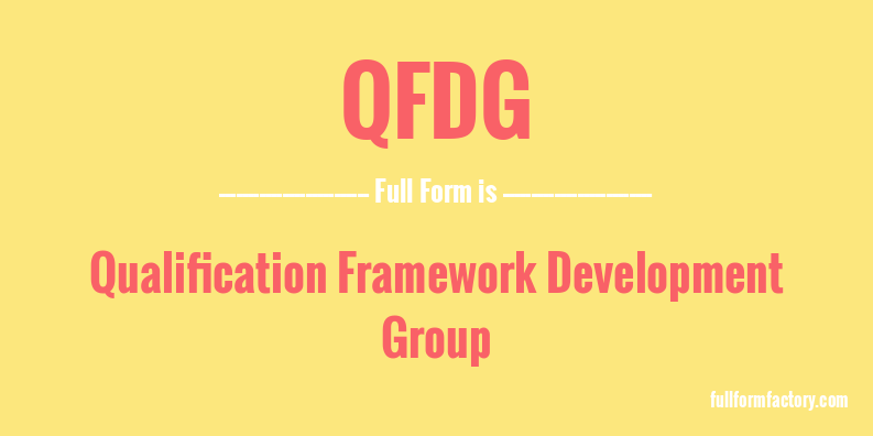 qfdg-full-form