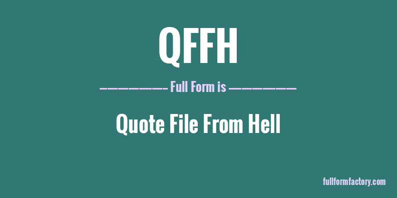 qffh-full-form