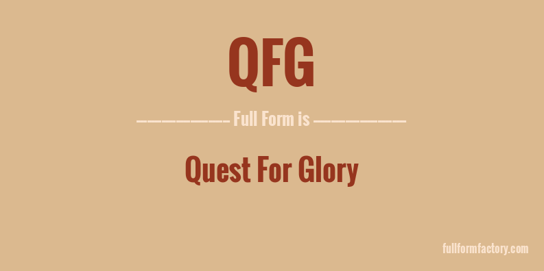 qfg-full-form