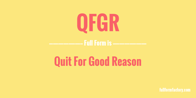 qfgr-full-form