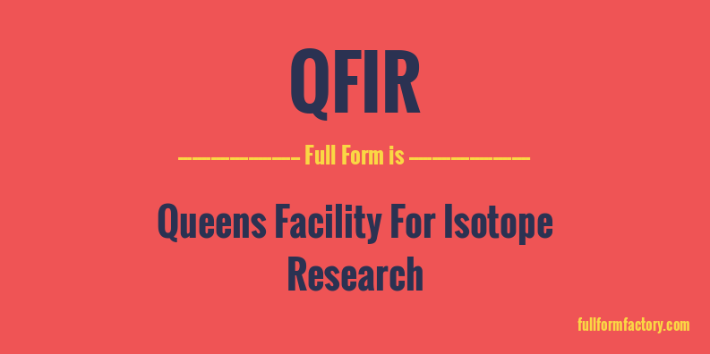 qfir-full-form