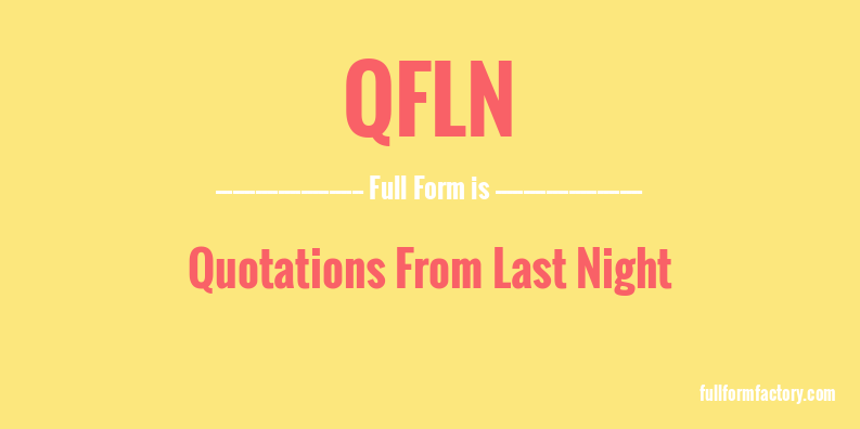 qfln-full-form