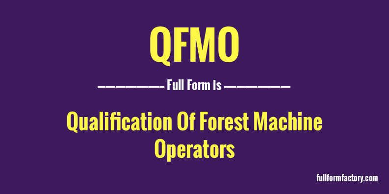 qfmo-full-form