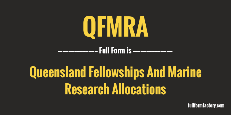 qfmra-full-form