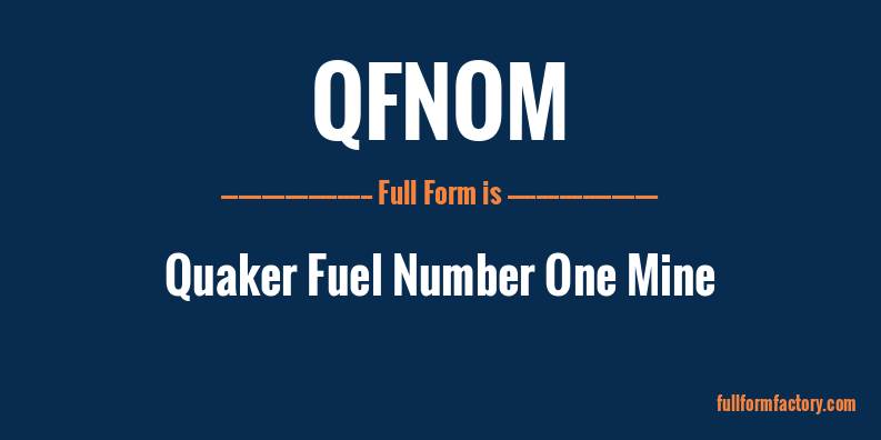 qfnom-full-form