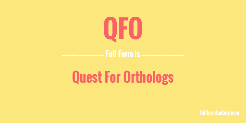 qfo-full-form