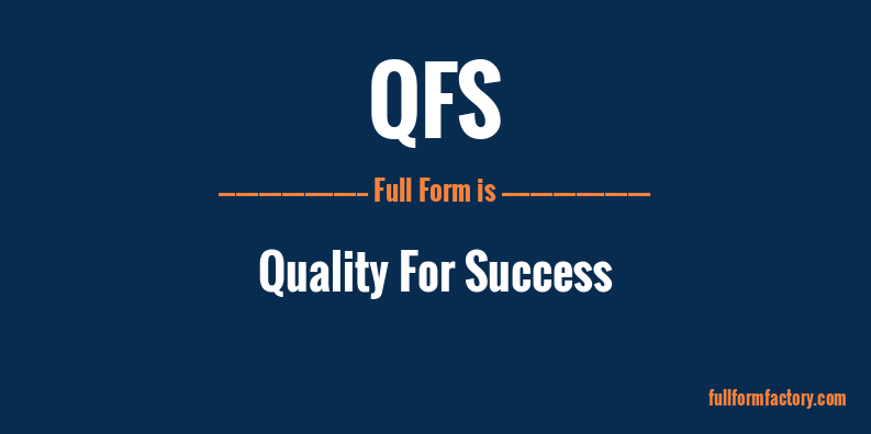 qfs-full-form