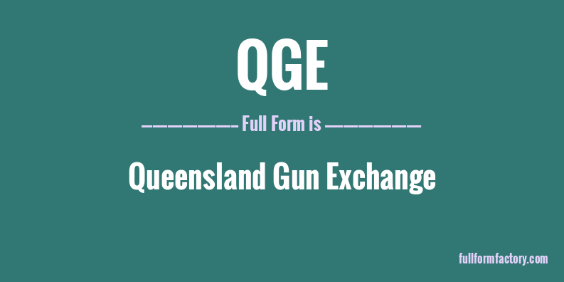 qge-full-form