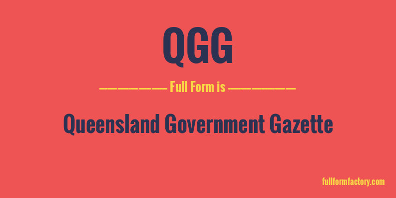 qgg-full-form