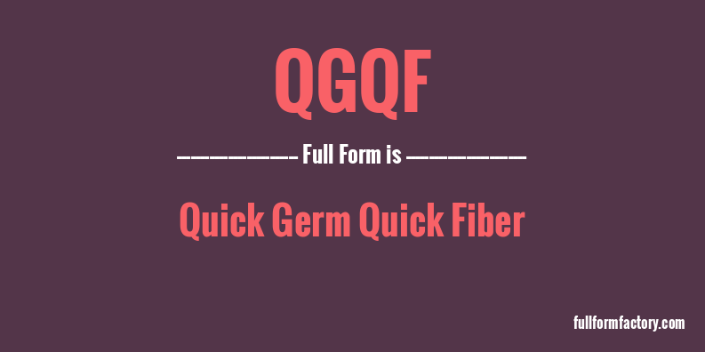 qgqf-full-form